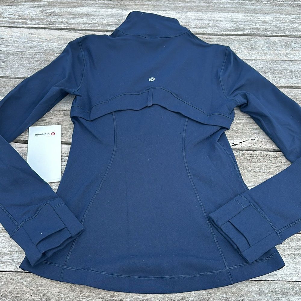Lululemon Define Jacket Luon True Navy size 8 NWT BLUE